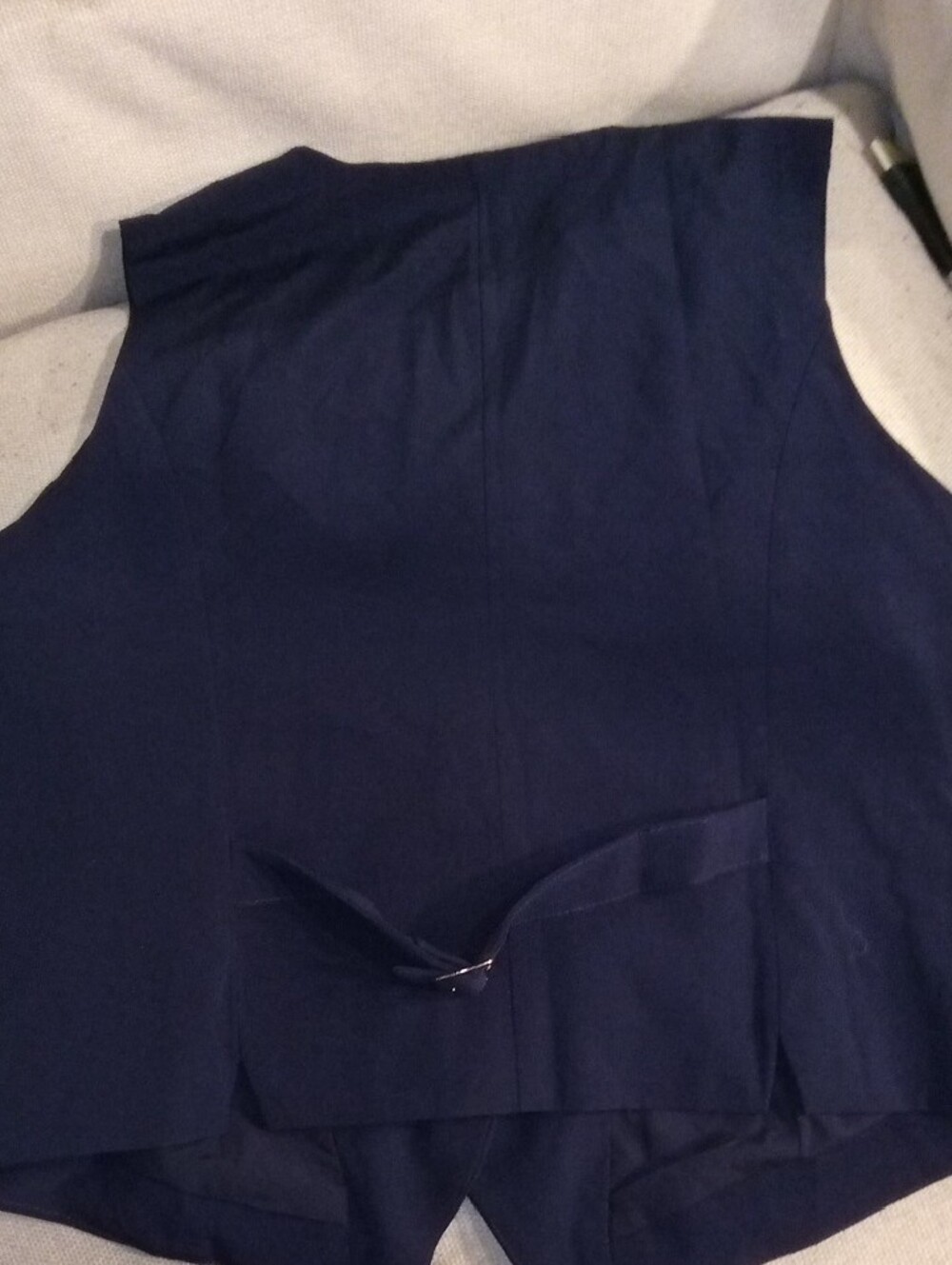 Navy Vest - Picture 3 of 3
